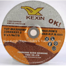 Depressed Centre Grinding Wheel for Copper and Aluminium (230X6X22.2mm)